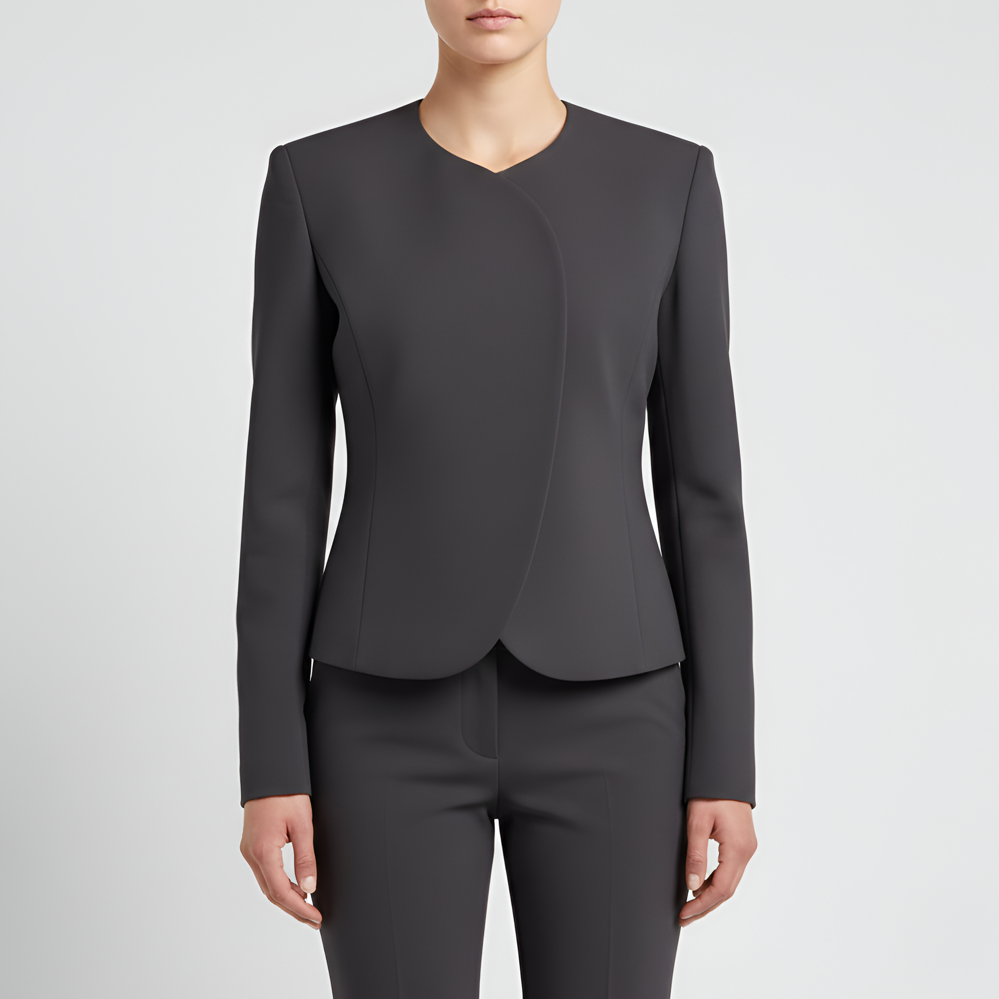 Veste Moderne Femme Ajustée Sculptée