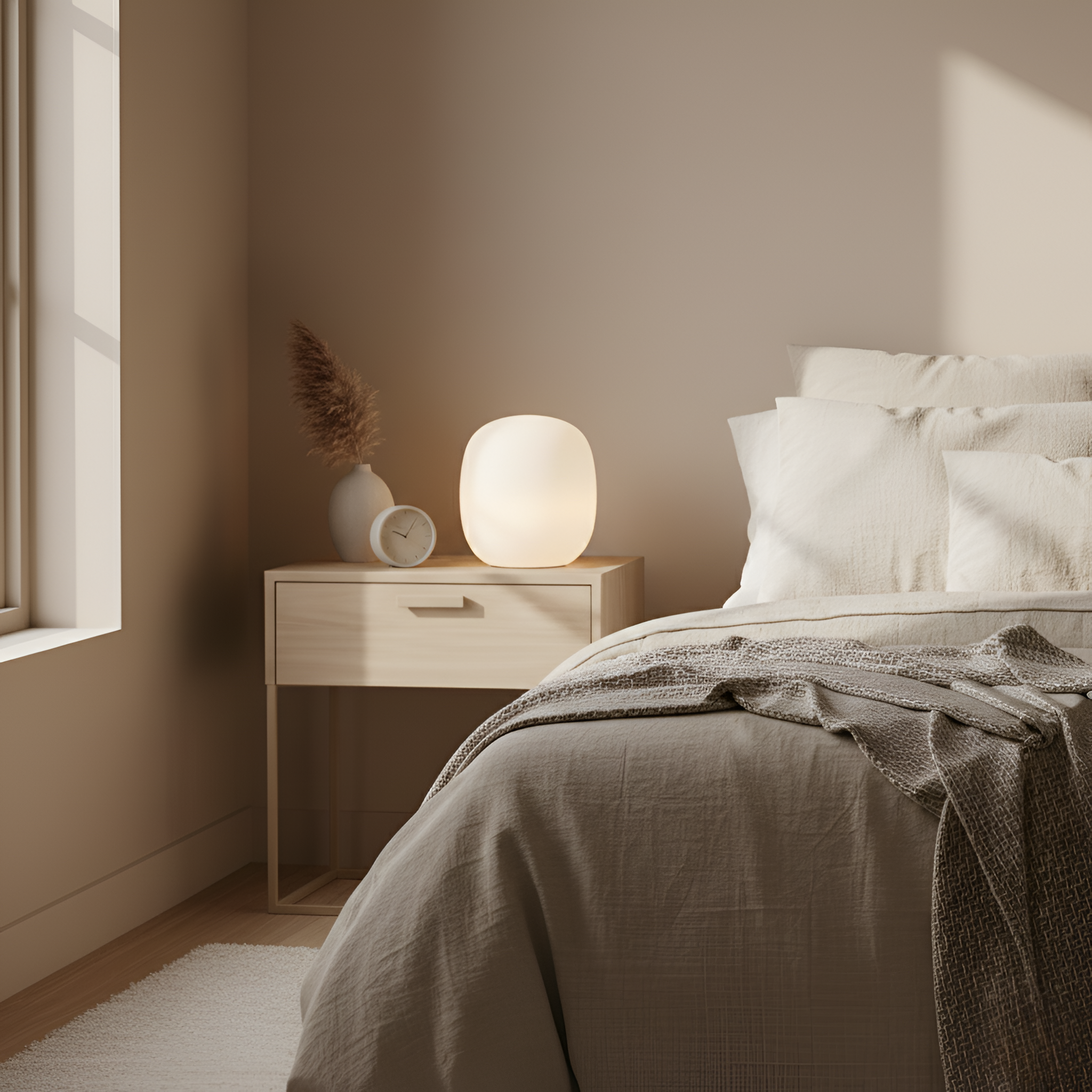 Lampe d'ambiance LED à lumière douce