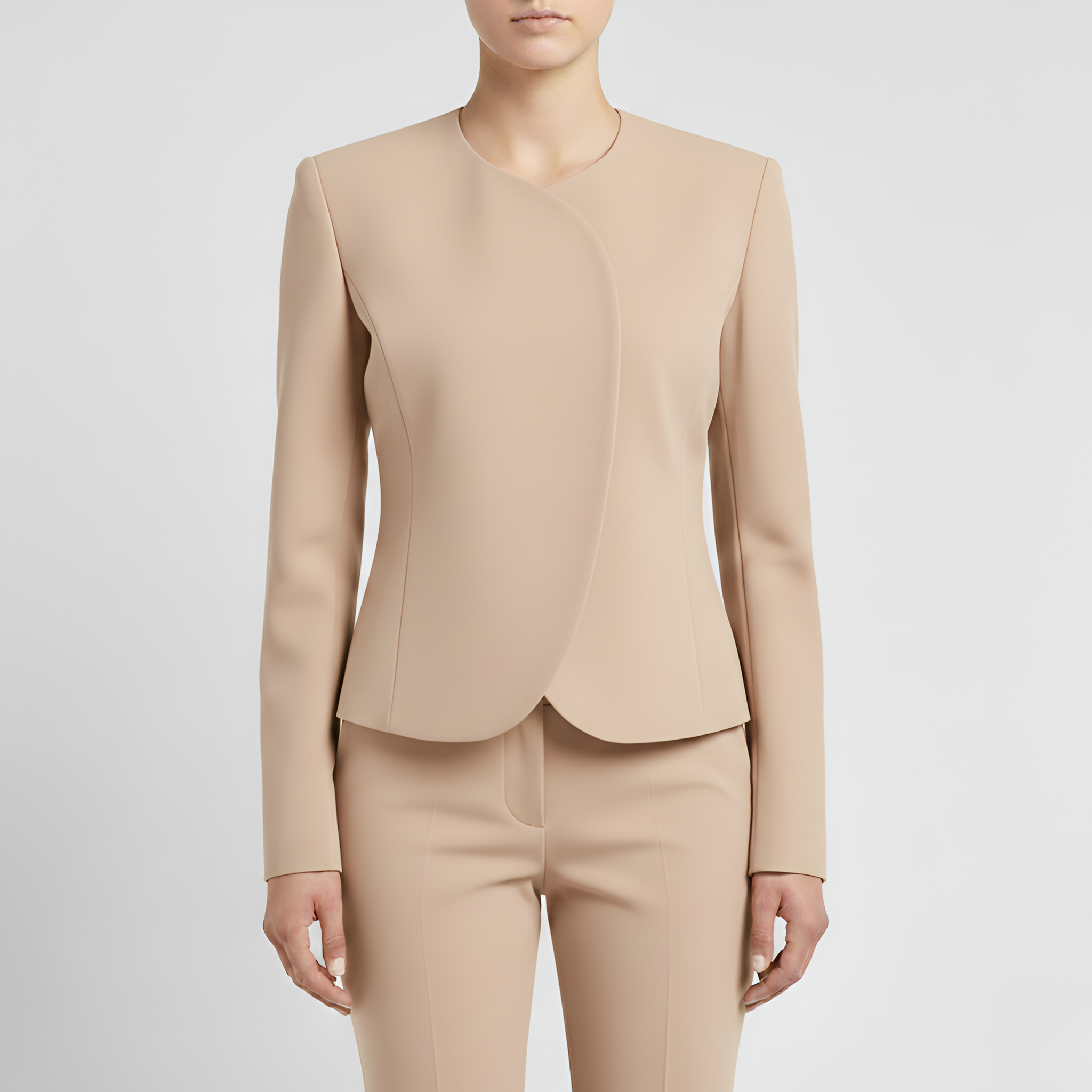 Veste Moderne Femme Ajustée Sculptée