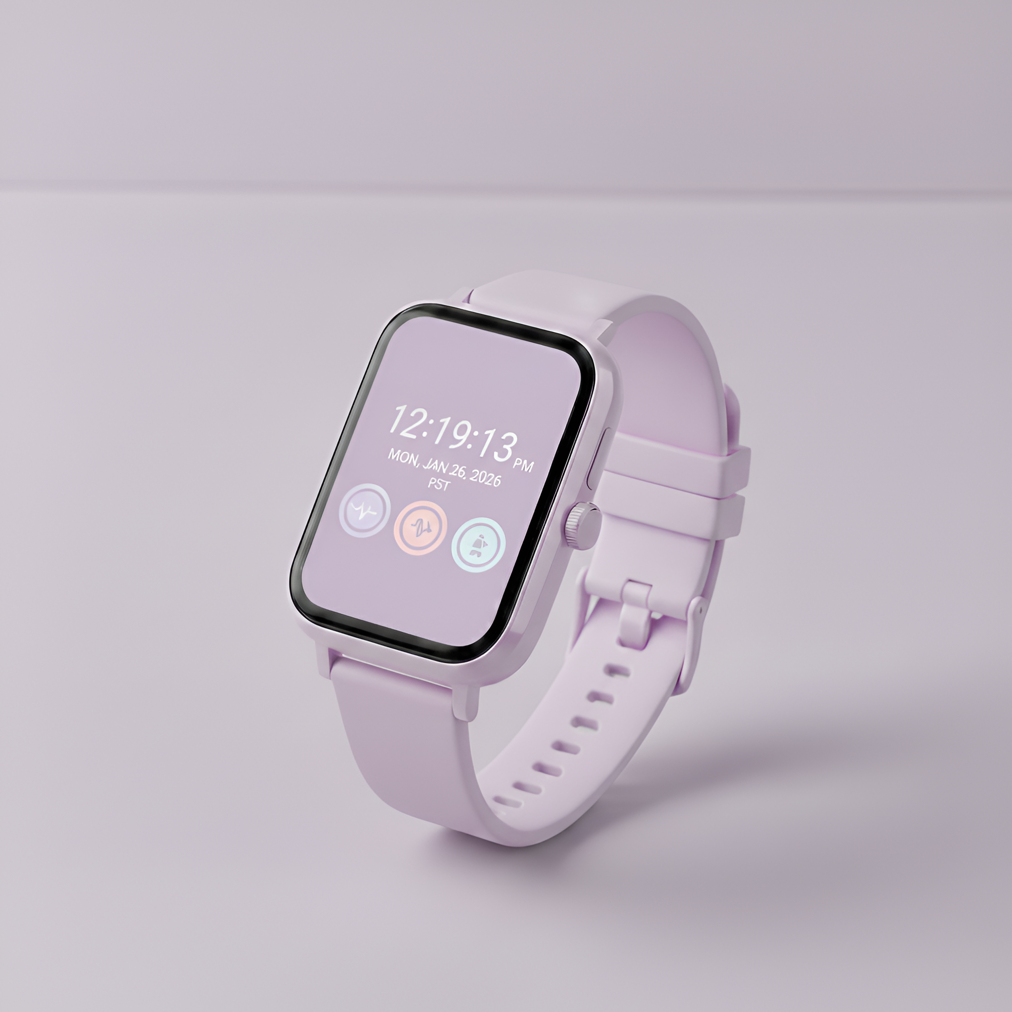 Montre connectée féminine élégante et mince pour le fitness