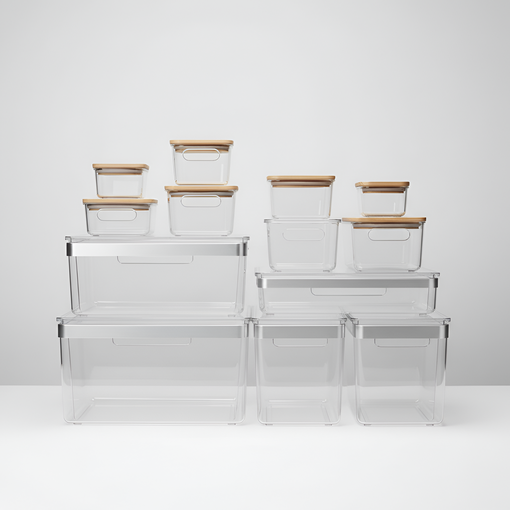 Ensemble d'Organisateurs de Réfrigérateur - Rangement Intelligent